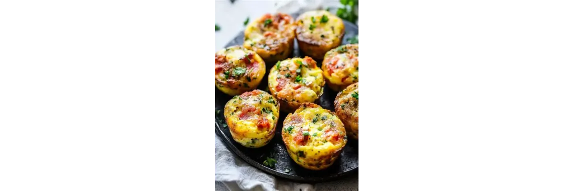 Chorizo Egg Muffins with Spinach and Mushrooms - 150g