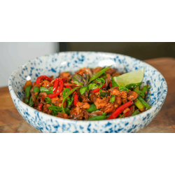 Thai Spinach Chicken Stir Fry